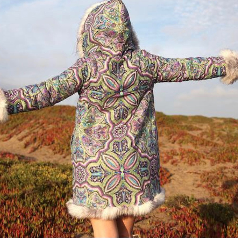 Festival afghan coat